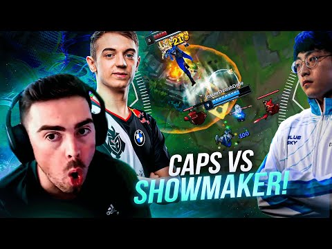 CAPS vs SHOWMAKER!! Battle Between GODS! | Midbeast