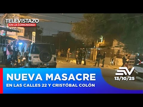 Nueva masacre en las calles 22 y Cristóbal Colón | Televistazo en la Comunidad