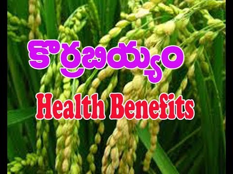 Foxtail Millet Health Benefits.