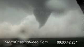 preview picture of video '4/14/2012 Solomon and Manchester, KS Tornadoes Stock Footage'