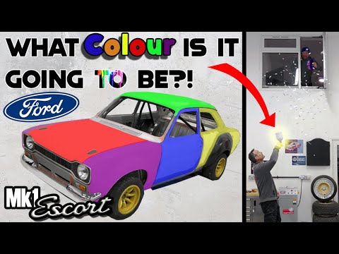 Mk1 Escort. What colour is it going to be?