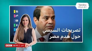 السيسي يتحدث عن هدم مصر بمليار جنيه وأقراص ترامادول المسكنة
