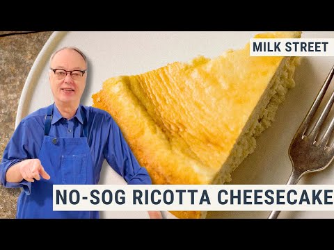 We FINALLY figured out...No-Sog Ricotta Cheesecake