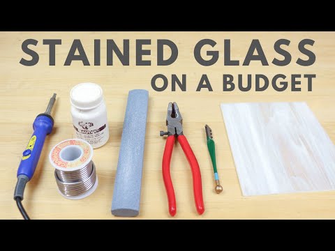 Budget Stained Glass Tools For Beginners