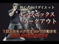 ５分で身体を引き締めるキックボクシングワークアウト[初心者向け]