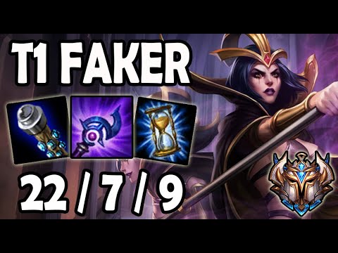 Faker LEBLANC vs JAYCE - Lol Ranked Korea