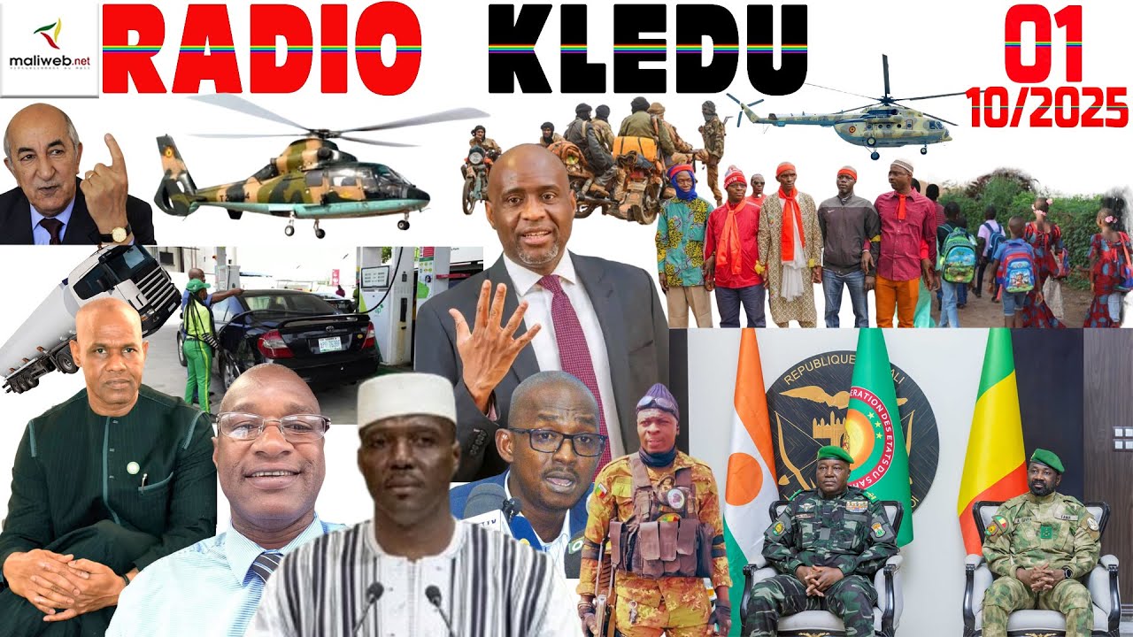 La Revue de Presse de la RADIO KLEDU du 01 octobre 2025