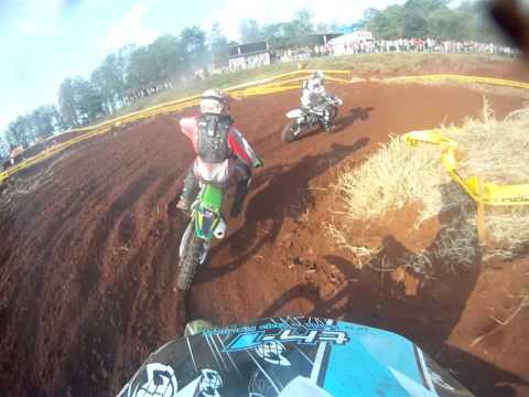 Copa Oeste ProTork Paranaense de Motocross - MX3 Realeza 2012 - GOPRO com Luiz Fernando