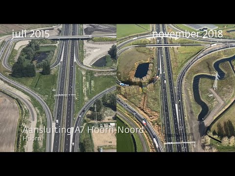 Bouw N194 en N307 in beeld