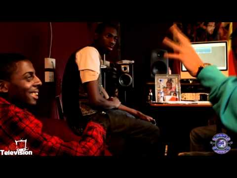 Young Mad B, Dru Blu , King Zion & Big Rem In Studio (www.MisjifTV.com)