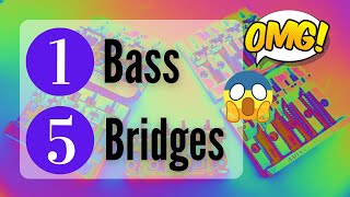 Video thumbnail for One Bass, Five Bridges: Stock, Badass II, Hipshot Kickass, Babicz, Fender Hi Mass by Oliver Tobyn