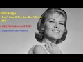 Patti Page - I Don't Care if the Sun Don't Shine - 1950 [DES STEREO]