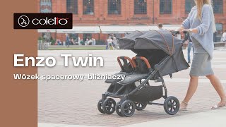 Enzo Twin Duo sportovní kočárek Prezentace kočárku Enzo Twin Duo