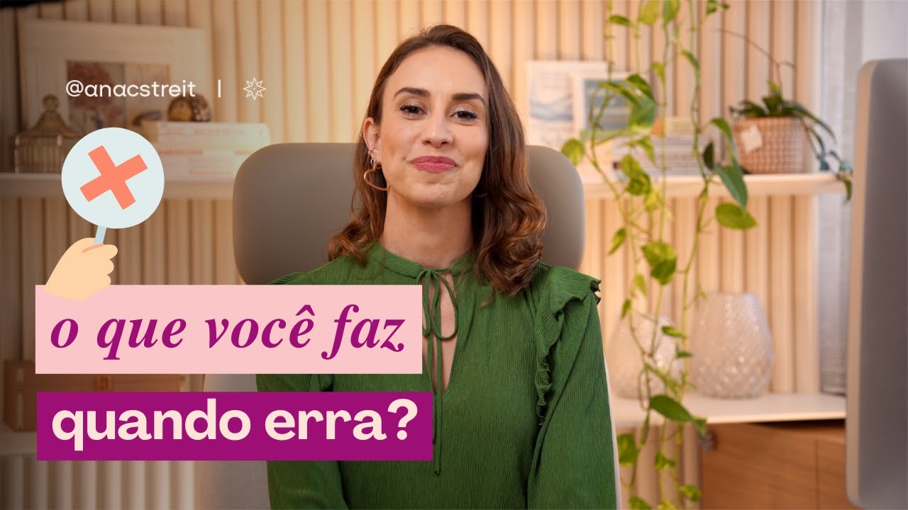 exercício para DIMINUIR a AUTOCRÍTICA | autocorreção compassiva