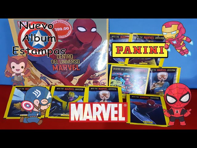 Vídeo relacionado con Marvel Universe - Colección de calcomanías - 36 paquetes