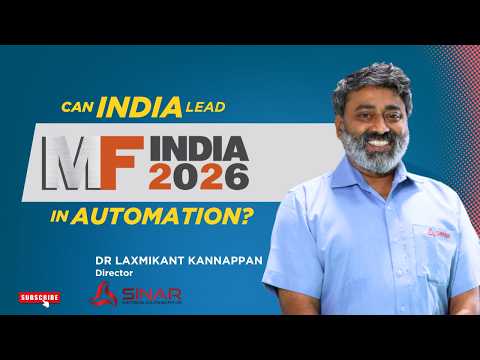 Pioneering Indigenous #SheetMetal Innovations: Sinar Sheetmetal Solutions Pvt. Ltd. at MF INDIA 2026