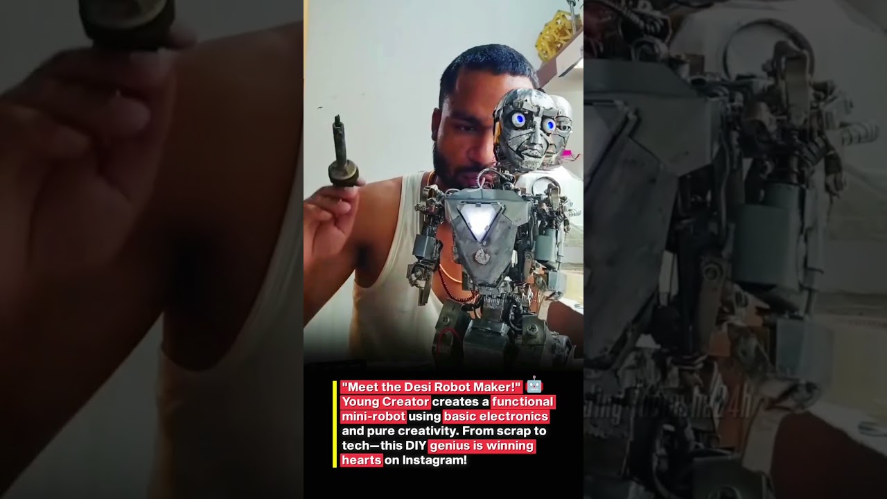 This Genius Built a Robot Without a Lab 🤯