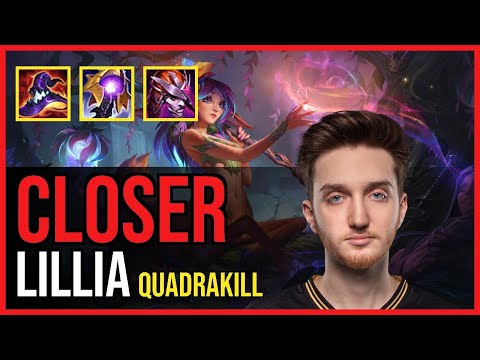 Closer - LILLIA vs. ELISE Jungle | NA Challenger | QUADRAKILL