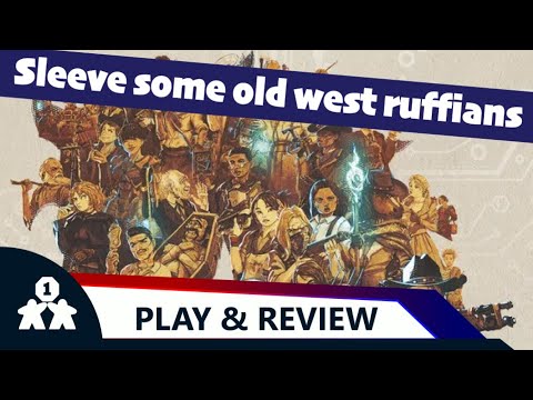 Sleeve some old west ruffians | 3000 Scoundrels: Double or Nothing solo play and review | One Stop Co-Op Shop