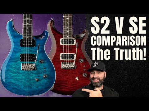 PRS S2 V SE - THE ULTIMATE TRUTH IN THE DIFFERENCES BETWEEN THESE TWO GUITARS - COMPARISON VIDEO