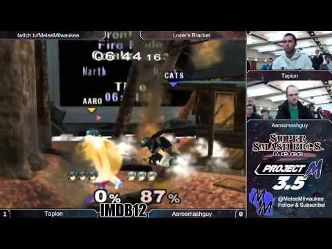 IMDB12 - Tapion (Marth, C.Falcon) vs Aarosmashguy (Falco, Marth) - Melee Loser's Bracket