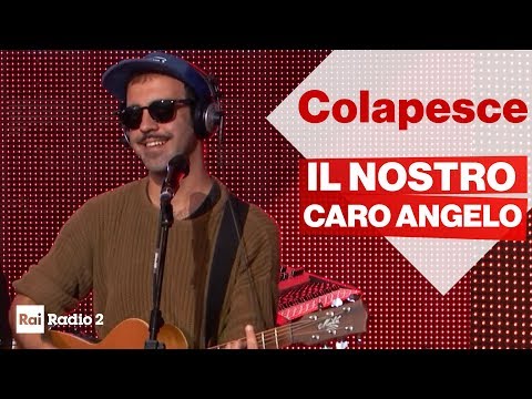 COLAPESCE canta "IL NOSTRO CARO ANGELO" a Radio2 Social Club