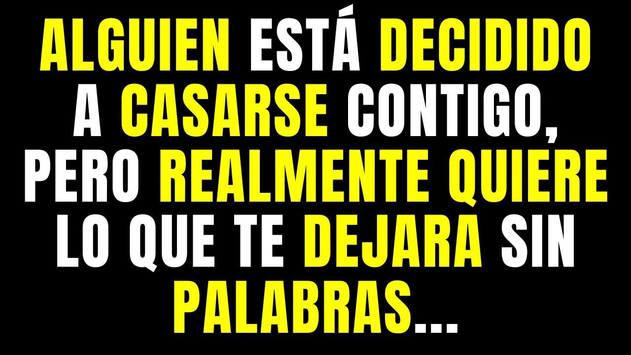 Los ángeles dicen Alguien quiere casarse contigo pero te sorprenderá!...Mensaje del Ángel