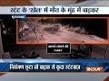 Stuntman hits biker while performing stunt on road in Moradabad