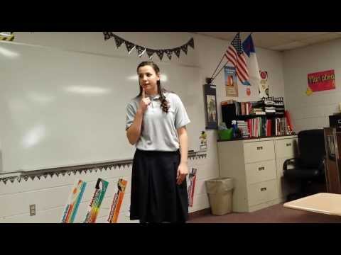 2014.02.06-MACS Bible & Speech Festival-Christy Performs, "Shane: A Vision of Blinded Love."