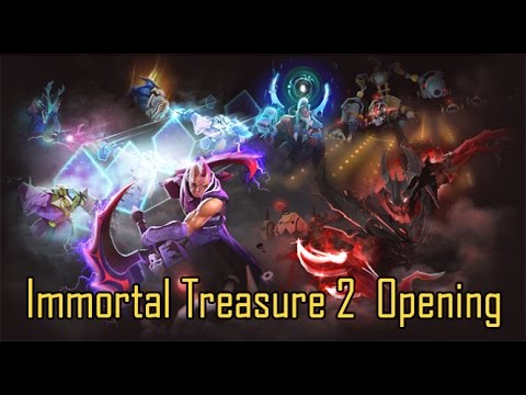 DOTA 2 TI5 Compendium Immortal Treasure 2 Chest Opening