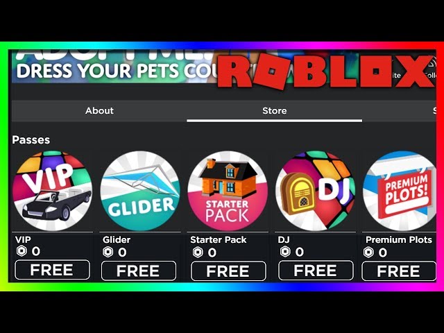 How To Get Free Gamepasses In Roblox - robux gamepass roblox games