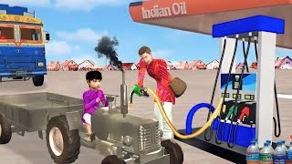 Truck and Mini Excavator with HydraulicHammer | Street and Construction Vehicles for, aa anuj toons