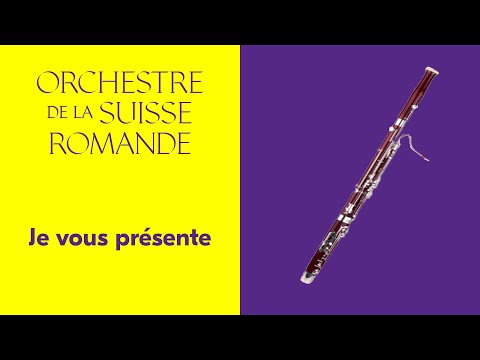 Je vous présente...Le basson