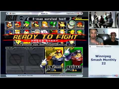 WSM22 Nitro (Falcon) vs TripleTurbo (Falcon) - Melee Winners bracket