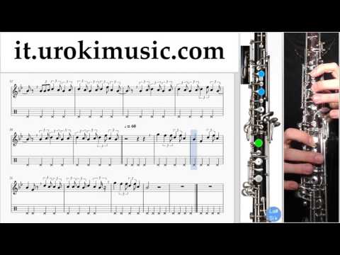 Corso di Oboe Lukas Graham - 7 Years Tablature Tab Parte#2 um-i276