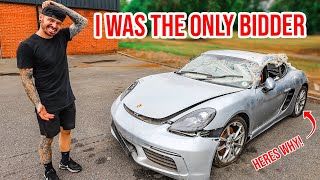I JUST BOUGHT THE CHEAPEST PORSCHE 718 CAYMAN S IN THE COUNTRY!