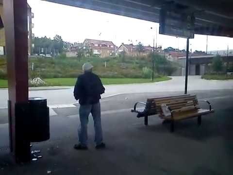 Öldrickande gubbe i Ronneby