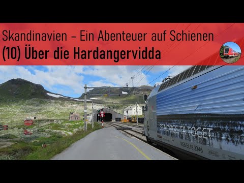 Über die Hardangervidda (Bergenbahn Haugastøl-Finse - Skandinavien 10/11)