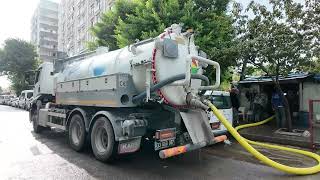 MERSİN BÜYÜKŞEHİR VE MESKİ EKİPLERİNDEN TAŞKIN VE SELE KARŞI 7 24 MESAİ