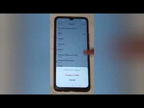 How to change language in oppo a91, oppo a91 language setting