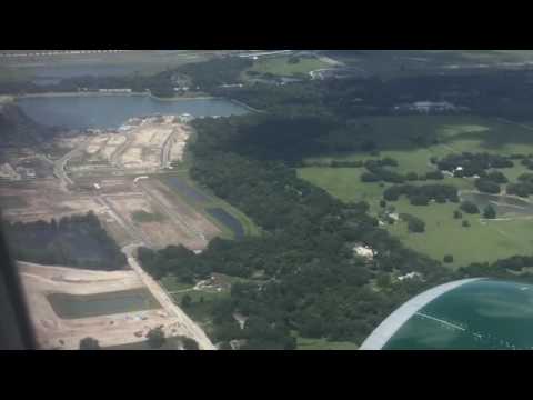 F9 1640 on final to MCO 36L over Lake Preserve