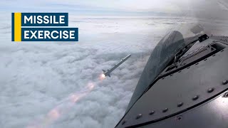 [分享] 英國在演習裡大量試射ASRAAM飛彈