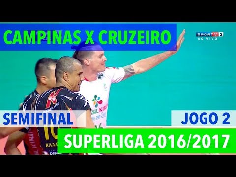 Campinas x Cruzeiro - Semifinal (JOGO 2) - Superliga de Vôlei Masculino 2016-2017