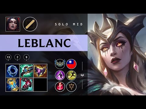 LeBlanc Mid vs Ryze - TW Challenger Patch 25.24