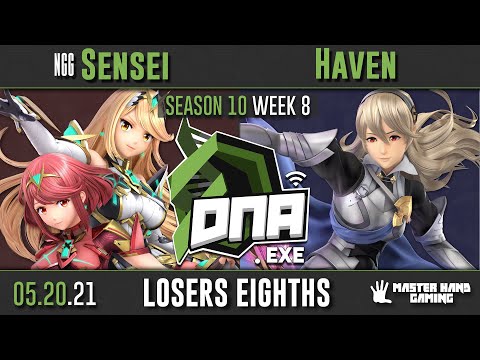 DNA.EXE S10:W8 - NGG | Sensei (Zero Suit Samus, Pyra Mythra) Vs. Haven (Corrin) - L Eighths