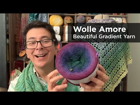 302 - Beautiful Gradient Yarn Cakes From Wolle Amore