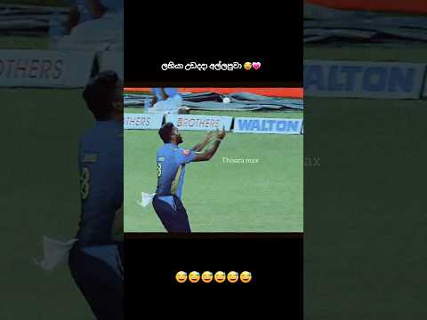 උඩදදා ඇල්ලුවේ 😅💗 #cricket #cricketlover #viralvideo #trending #1million