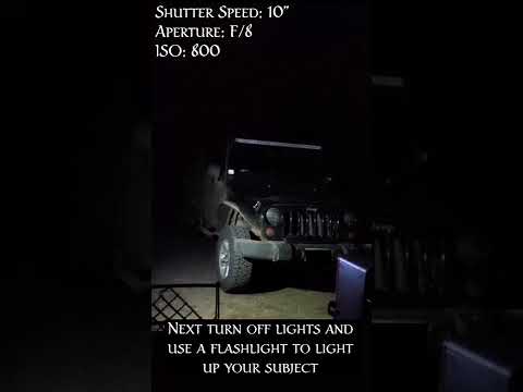 Multiple Exposure photography in under 1 minute.