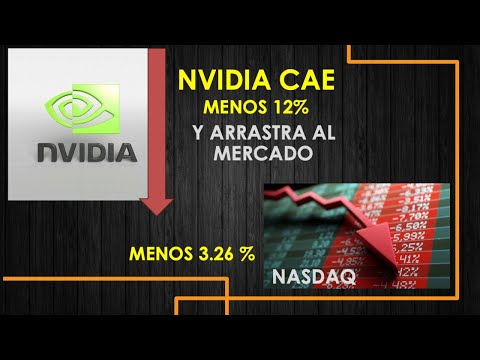 NVDA cae 12 % y arrastra consigo al Mercado en General, en particular al sector de microprocesadores