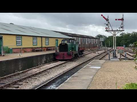Rolls Royce Sentinel Shunter | 10241 Skippy  | The Bluebell Railway | Horsted Keynes | 08/08/21